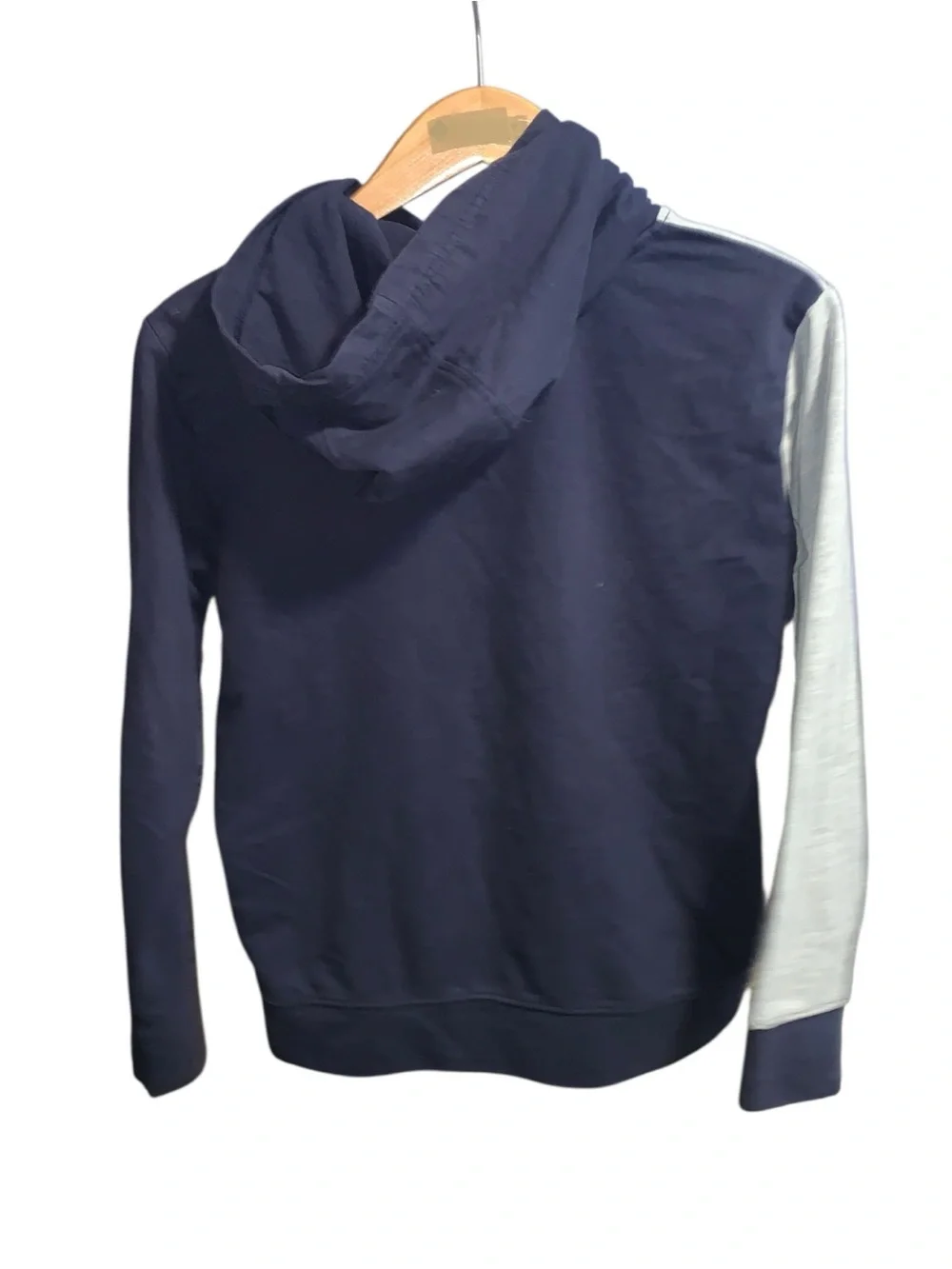 Genuine Merchandise MLB Seattle Mariners Youth Two-Tone Navy & Light Gray Hoodie